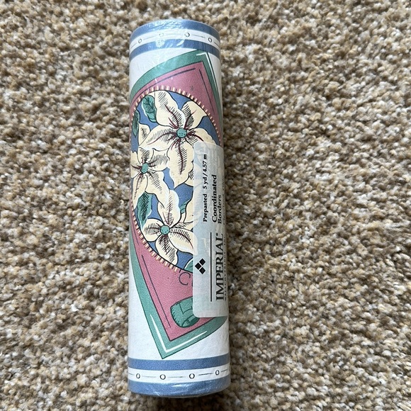 Wallpaper Border Floral Vegetables New in package 5 yds - Picture 1 of 6